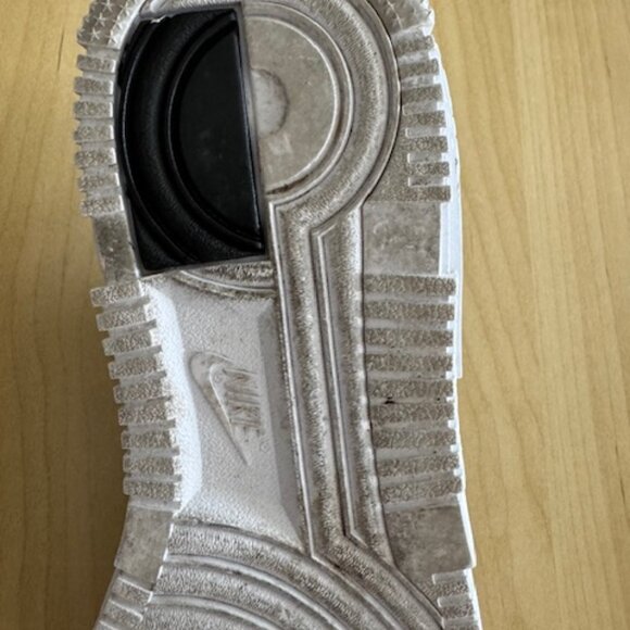 Nike Women's Air Force 1 Pixel Black Size 10 - Picture 7 of 14